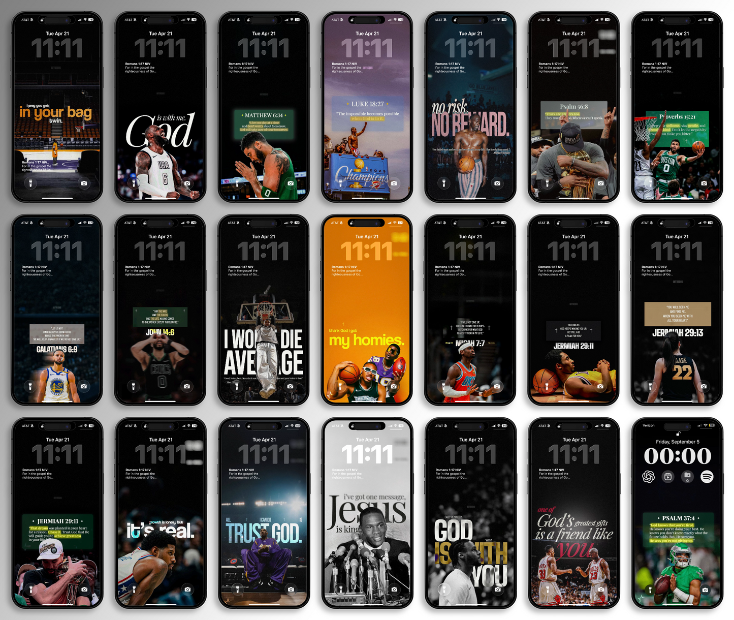iPhone Basketball Wallpapers — 100+ Pack | Intredis