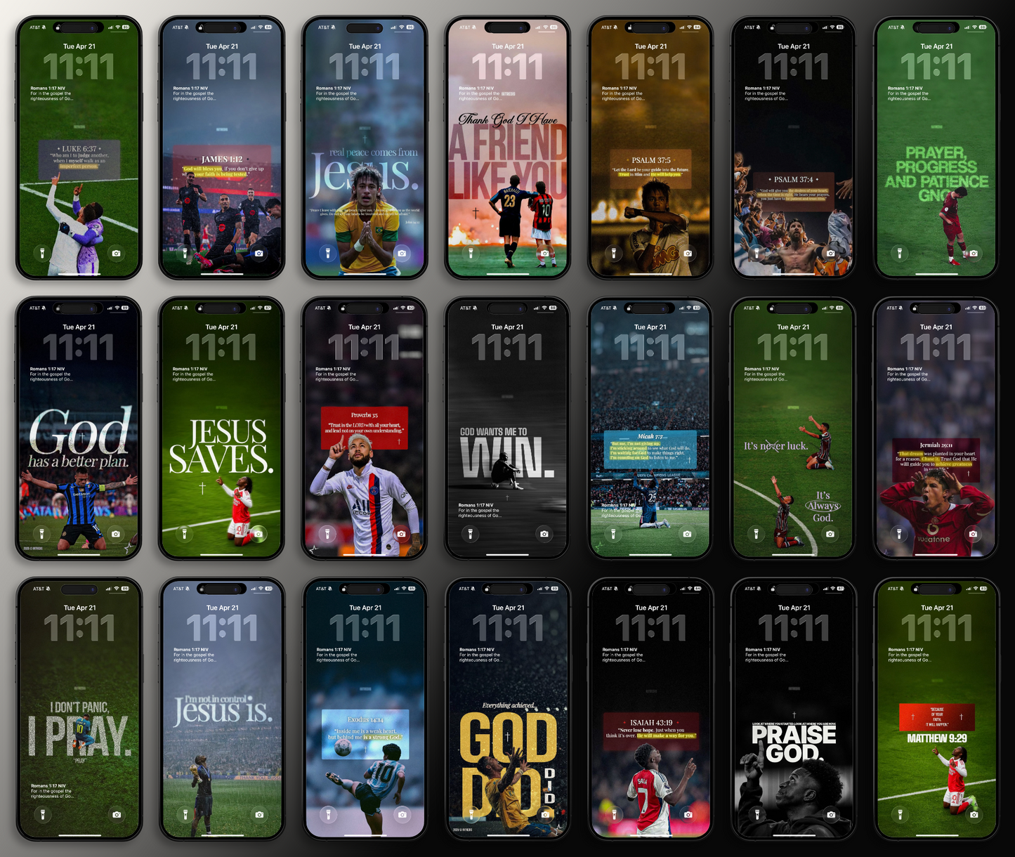 iPhone Soccer Wallpapers — 100+ Pack | Intredis